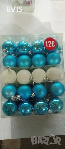 --- 🎄 Комплект коледни топки за елха – 64 броя 🎄 