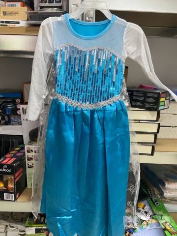 Рокля на Елза , снимка 2 - Детски рокли и поли - 53841130