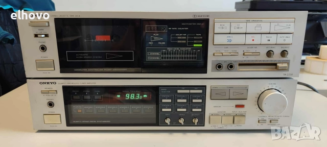 Ресивър и дек Onkyo TX-7220, TA-2230
