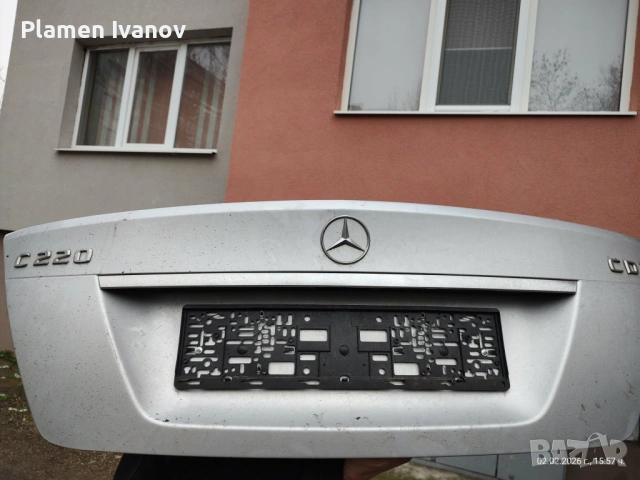 W204 Мерцедес Ц 2012г. Заден капак от седан