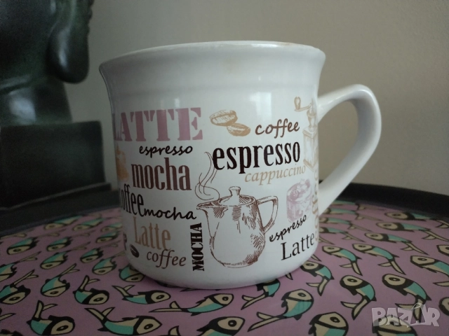 оригинална керамична чаша за топли напитки от Испания , снимка 3 - Чаши - 51558739