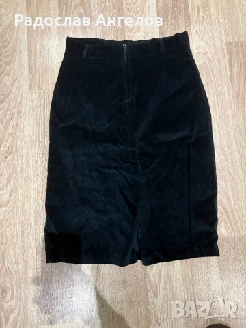 Черна дамска пола