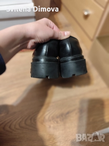 Обувки естествена кожа Zara, снимка 3 - Дамски ежедневни обувки - 52134200