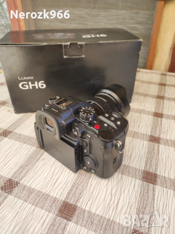 PanasonicLumix GH6 + Обектив Panasonic Leica 12-60mm f/2.8-4+аксесоари, снимка 3 - Фотоапарати - 51625368