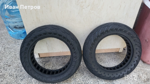 Гуми 10цола Тротинетка Непукащи, снимка 7 - Скутери и тротинетки - 51635185