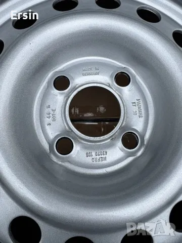 Оригинална Стоманена джанта за Каравана KNAUS&TABBERT и Ремарке  5 1/2 Jx14 H2 ET 30, 4 дупки. , снимка 3 - Гуми и джанти - 50132410