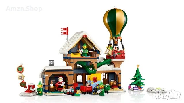 Lego 10339 Santa's Post Office Пощата на дядо Коледа , снимка 3 - Колекции - 47434689