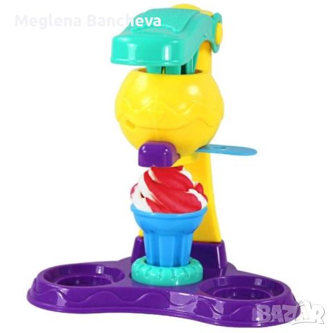 Детска машина за сладолед с пластелин, снимка 2 - Образователни игри - 45829511