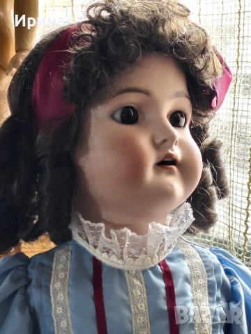 Много голяма 80 см антична немска кукла от Kämmer & Reinhardt.