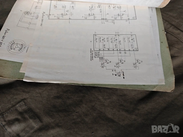стари схеми на телевизори от соца , снимка 9 - Колекции - 53922638