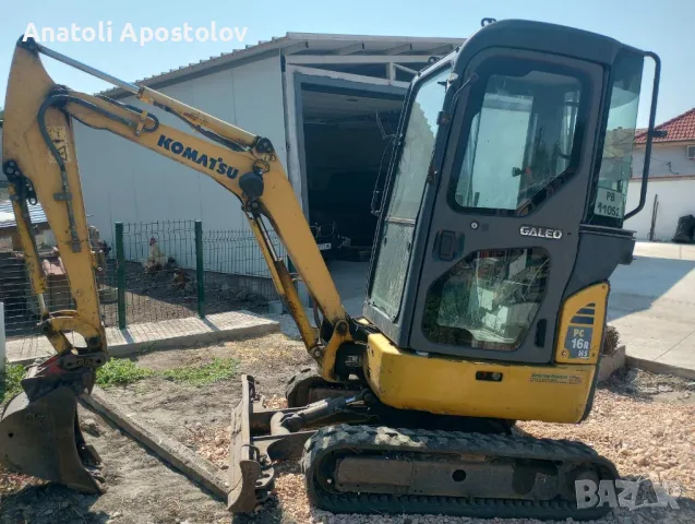 Bobcat 453 и Komatsu 16R HS, снимка 4 - Индустриална техника - 48958884