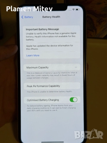 iPhone XS Max silver 64GB iOS 15, снимка 3 - Apple iPhone - 53692298