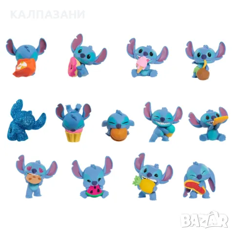 STITCH Мини фигура изненада в капсула Стич 46278 , снимка 3 - Фигурки - 47761098