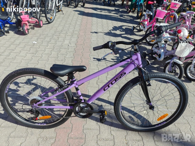 CROSS Велосипед 26" HARMONY лилав, снимка 3 - Велосипеди - 53830781