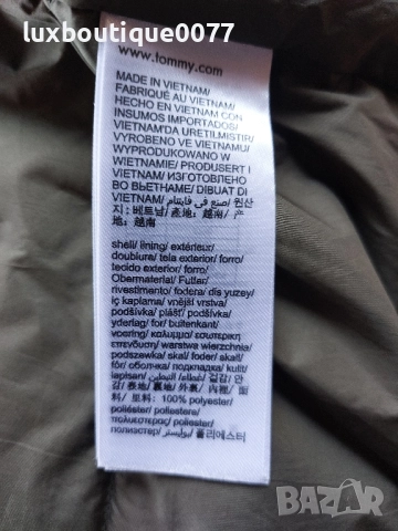 Чисто ново без етикет дамско зимно пухено яке Tommy Hilfiger S, снимка 9 - Якета - 52186112
