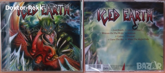Iced Earth – оригинални дискове, снимка 4 - CD дискове - 44684047