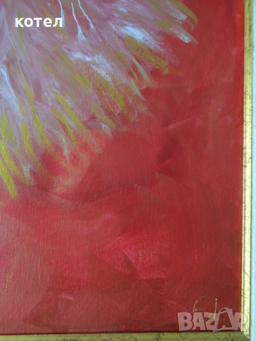 Продавам картина,, Моя ангел", снимка 3 - Картини - 53126689