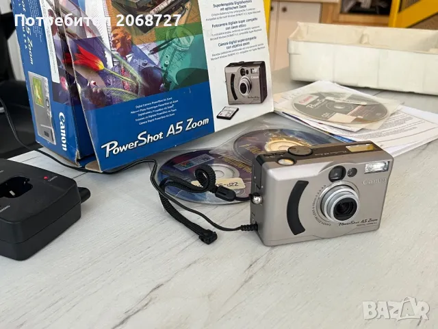 Canon PowerShot A5 Zoom Уникален!!, снимка 6 - Фотоапарати - 47017562