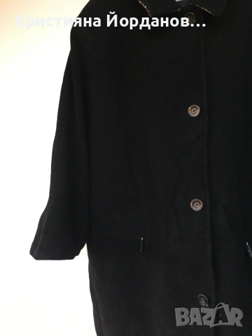 Зимно вълнено палтенце ХЛ/ХХЛ, снимка 2 - Палта, манта - 53156138