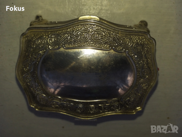 КУТИЯ МЕТАЛНА ЗА БИЖУТА, снимка 5 - Антикварни и старинни предмети - 53511468