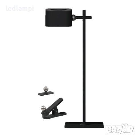 Настолна LED Магнитна Лампа 3W Черна 3в1, снимка 1 - Настолни лампи - 45750251