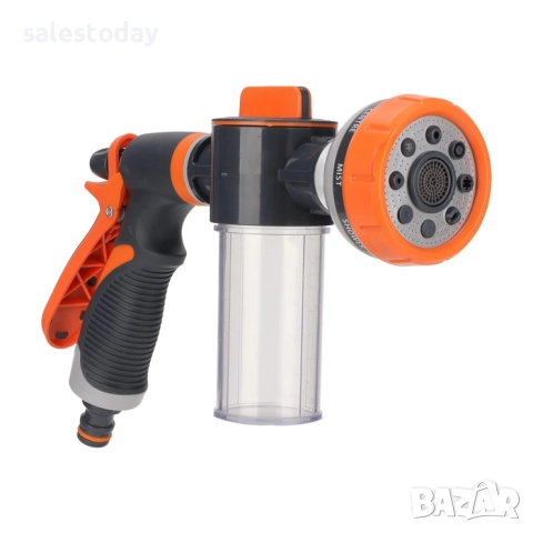 Накрайник за маркуч с контейнер за препарат, Пистолет за маркуч, снимка 6 - Аксесоари и консумативи - 51983854