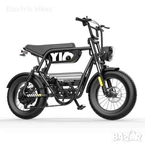 Електрически велосипед COSWHEEL Y16 – 750W | 16'' Fat Tire, снимка 5 - Велосипеди - 53040242