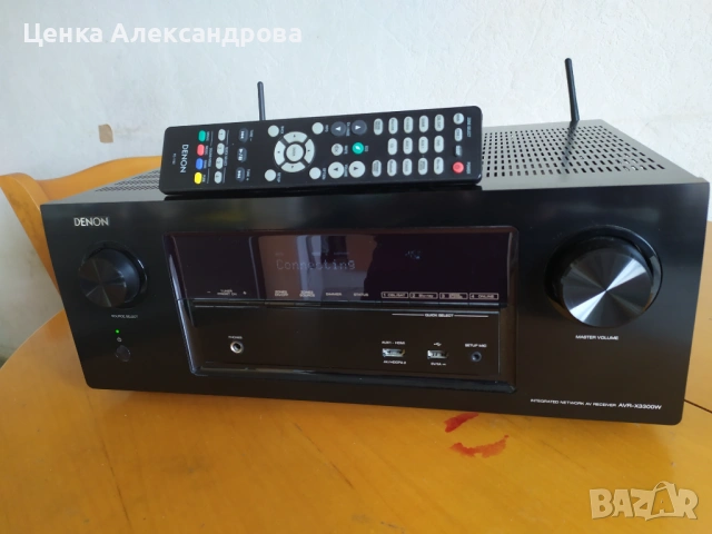 Denon AVR-X3300W, снимка 18 - Ресийвъри, усилватели, смесителни пултове - 53362528