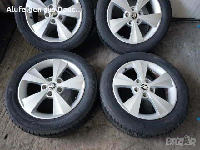 Джанти за Skoda 16 Шкода, снимка 2 - Гуми и джанти - 50728565