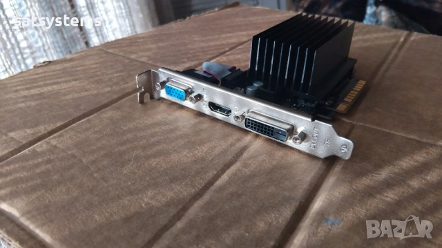 Видео карта NVidia GeForce Palit GT710 HDMI 2048MB GDDR3 64bit PCI-E, снимка 3 - Видеокарти - 54017688
