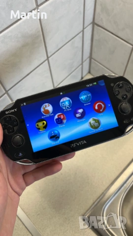 Modded Sony PS Vita PCH-1100 Piano Black 128GB/256GB, снимка 3 - PlayStation конзоли - 53740276