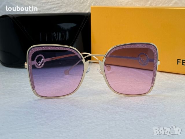 -30 % разпродажба Fendi дамски слънчеви очила квадратни , снимка 7 - Слънчеви и диоптрични очила - 45226868
