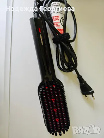 Четка за изправяне на коса , снимка 4 - Преси за коса - 49892265