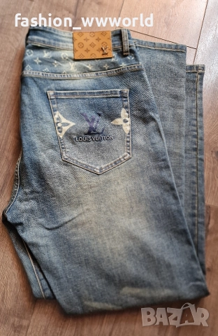 дънки Louis Vuitton 38 реплика, снимка 3 - Дънки - 52621348