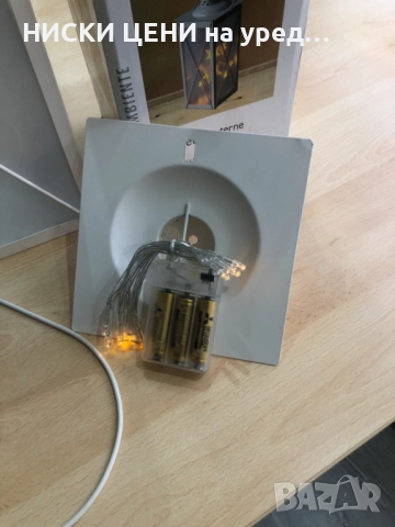 LED метален фенер DEKO&AMBIENTE , снимка 3 - Лед осветление - 52401535