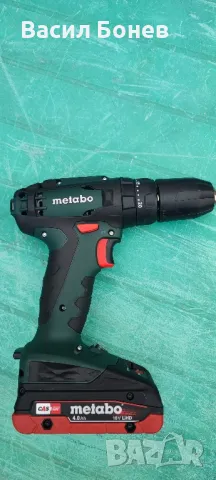 Акумулаторен ударен винтоверт Metabo SB18, снимка 4 - Винтоверти - 49472021