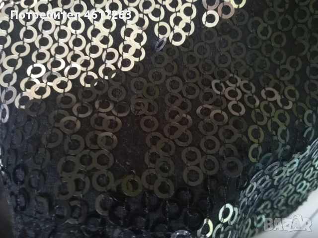 Рокля H&M с пайети 10-12г, 146-152см, снимка 6 - Детски рокли и поли - 52285280