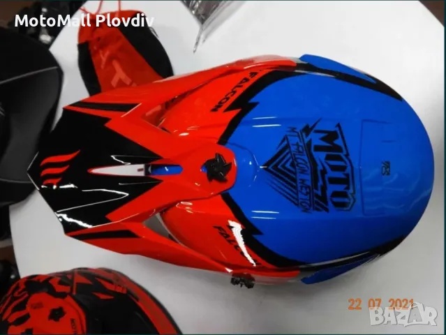 НОВО! Кросови каски MT Helmets Falcon различни разцветки мотокрос, снимка 2 - Аксесоари и консумативи - 49175610