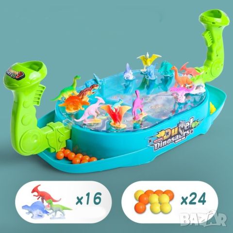 Настолна образователна игра с динозаври, снимка 6 - Образователни игри - 46363475
