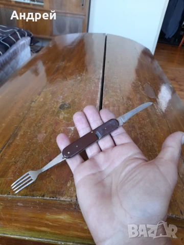 Стар джобен нож,ножче,ножка #126, снимка 5 - Други ценни предмети - 51253593