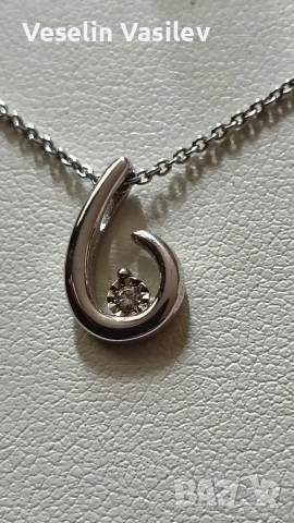 Дамско бижу с диамант, снимка 2 - Пръстени - 54165493