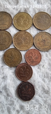 Германски пфенинги 10/5/1/