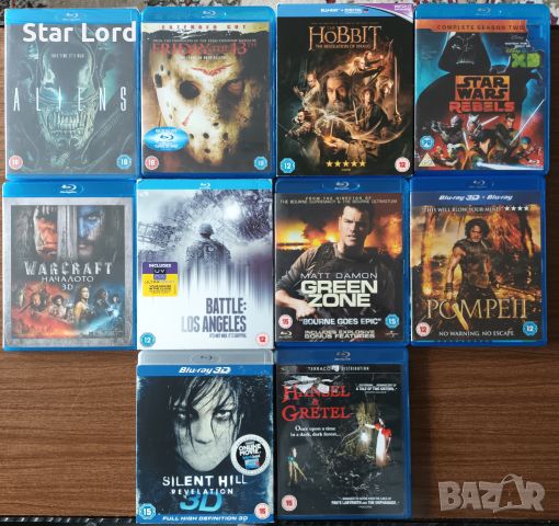 Филми DVD Star Wars, Петък 13-ти, Деърдевил, Югио и други, снимка 5 - Други жанрове - 15555700