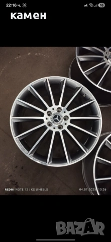Оригинални AMG джанти с гуми 20" Mercedes E класа W213 W212  , снимка 3 - Гуми и джанти - 53639185