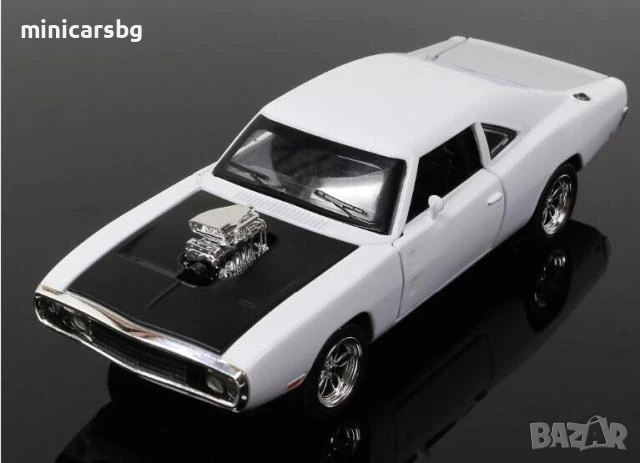Метални колички: 1970 Dodge Charger R/T Muscle (Fast & Furious), снимка 9 - Колекции - 50469826