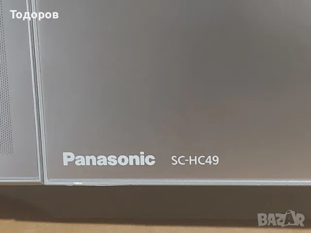 Panasonic SC-HC49, 40W, CD, USB, Bluetooth, Docking iPhone lightning, Сребриста, снимка 13 - Аудиосистеми - 48762879