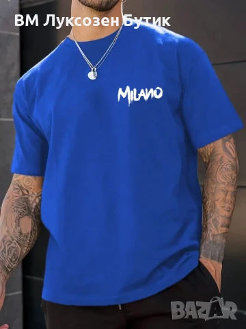 🏙️ URBAN STREET FASHION – “MILANO” EDITION, снимка 4 - Тениски - 51178970