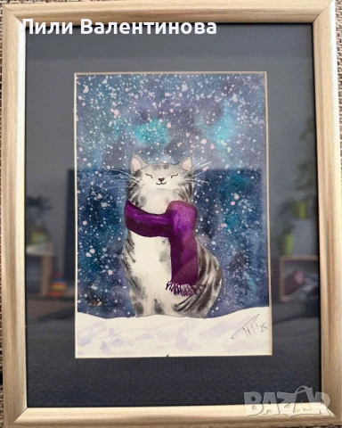 Картини акварел , снимка 5 - Картини - 54085498