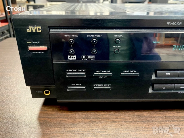 Блестящ ресивър JVC, снимка 3 - Ресийвъри, усилватели, смесителни пултове - 51440020