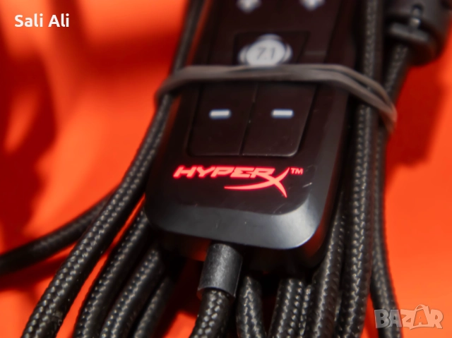 HyperX Cloud II геймърски слушалки червено черно PC PS4 Xbox, снимка 4 - Слушалки и портативни колонки - 51802609